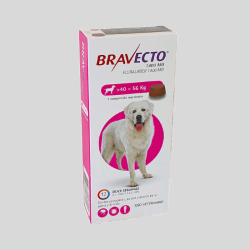 BRAVECTO 1400g para Perros de 40 a 56 kg | Protección de larga duración contra pulgas y garrapatas | Bassa Pet