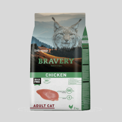 BRAVERY Gato Adulto Pollo | alimento premium para gatos | Bassa Pet