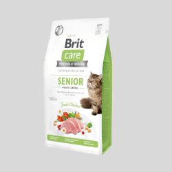 BRIT CARE Gato Senior Weight Control Fresh Chicken | Alimento Premium para Gatos Mayores | Bassa Pet