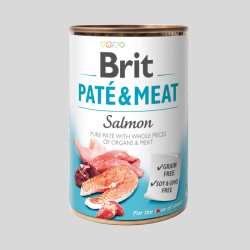 BRIT Paté & Meat Salmon | Alimento para Mascotas | Bassa Pet