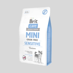Brit Care Mini Mini Sensitive Grain Free Venison 2K | Alimento Premium para Perros de Razas Pequeñas | Bassa Pet