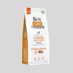 BRIT CARE Hypoallergenic Junior Large Breed 12 kg | Alimento Premium para Cachorros de Razas Grandes | Bassa Pet