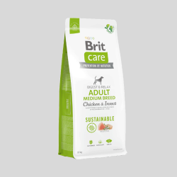 Compra Brit Sustainable Pollo & Insecto Adulto Medium 12K | Alimento para perros medianos | Bassa Pet
