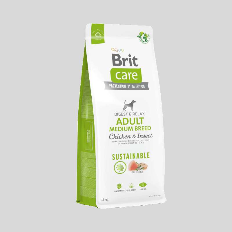 Compra Brit Sustainable Pollo & Insecto Adulto Medium 12K | Alimento para perros medianos | Bassa Pet Compra Brit Sustainable Pollo & Insecto Adulto Medium 12K | Alimento para perros medianos | Bassa Pet