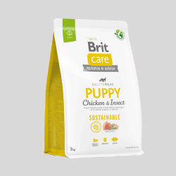 Compra Brit Sustainable Pollo & Insecto Puppy Small 3K | Alimento para cachorros pequeños | Bassa Pet