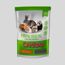 Compra Sustrato CANAIMA viruta vegetal 1.5 kg | Sustrato Natural para Mascotas | Bassa Pet