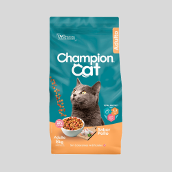 CHAMPION CAT Adulto Pollo 8 kg | Alimento Premium para Gatos | Bassa Pet