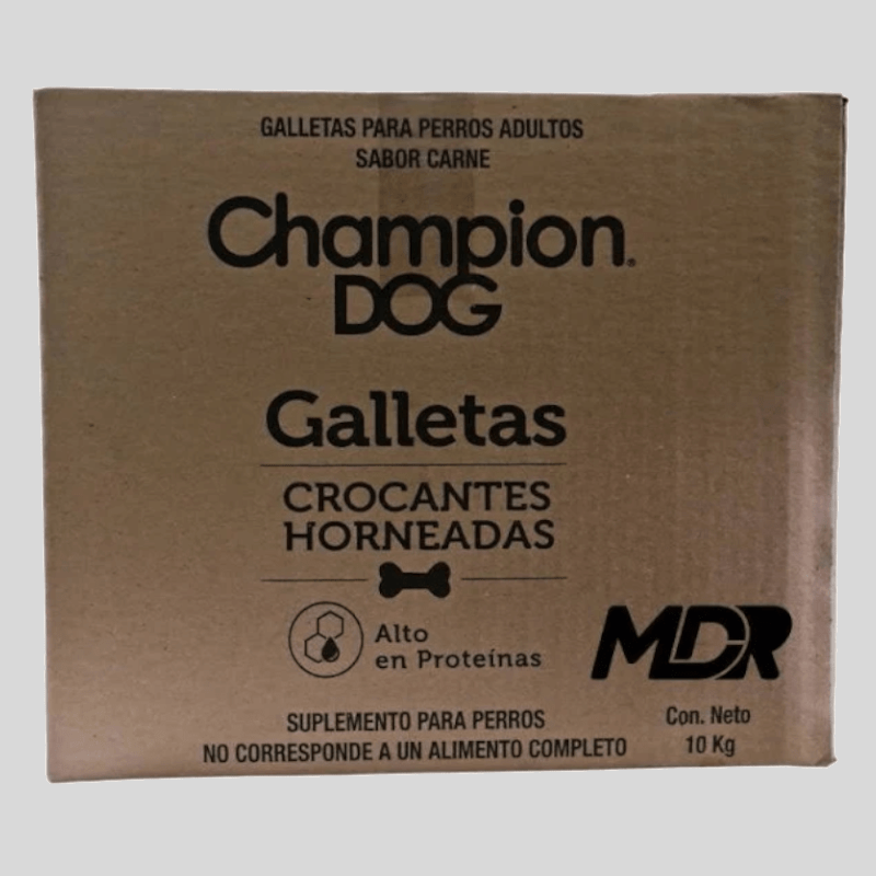 CHAMPION DOG galleta 10 kg | Premios Deliciosos para Mascotas | Bassa Pet