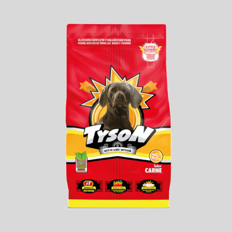 TYSON Adulto Carne 25 kg | Alimento Balanceado para Perros| Bassa Pet TYSON Adulto Carne 25 kg | Alimento Balanceado para Perros| Bassa Pet