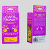 CATS SNACK Galletas Rellenas de Atún y Queso 80 grs |Premio Saludable para GATOS | Bassa Pet