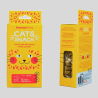 CATS SNACK Galletas Rellenas de Salmón y Pollo 80grs |Premio Saludable para GATOS | Bassa Pet