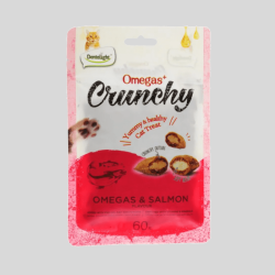 Dentalight Omegas para gatos Crunchy Salmón 60g | Salud Oral y Nutrición | Bassa Pet