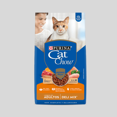 Cat Chow Adulto Deli mix 19.5K | Alimento Sabroso para Gatos | Bassa Pet