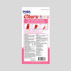 CHURU Cat Atún Salmon (606) 56g | Pasta de Atún y Salmón para Gatos | Bassa Pet