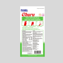 CHURU Cat Pollo Ostión (605) 56g | Pasta para Gatos | Bassa Pet