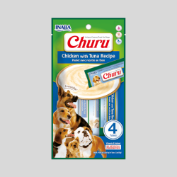 CHURU Dog Pollo Atún (612) 56g | Pasta de Pollo y Atún | Bassa Pet