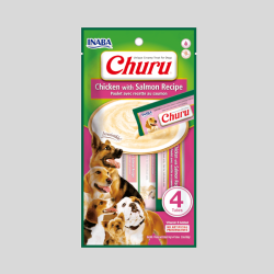 CHURU Dog Pollo Salmon (613) 56g | Pasta de Pollo y Salmón | Bassa Pet