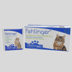 FEHLINGER Antiparasitario Interno Comprimido Oral para Gatos | Salud Felina | Bassa Pet