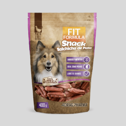FIT FORMULA Snack Salchicha de Pato 400g | Premios para Perros | Bassa Pe