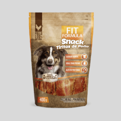 FIT FORMULA Snack Naturales Tiritas de Pollo 400g | Premios para Perros | Bassa Pet