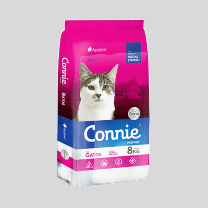 CONNIE Gato 8kg | Alimento Balanceado para Gatos Adultos | Bassa Pet