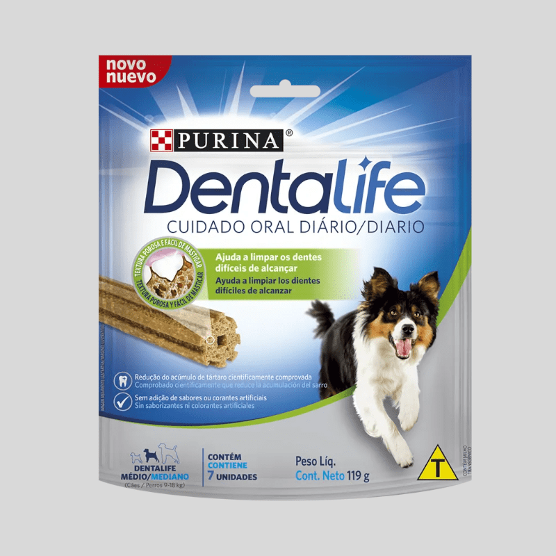 DENTALIFE Raza Mediana 198g | Snacks para una Sonrisa Saludable | Bassa Pet DENTALIFE Raza Mediana 198g | Snacks para una Sonrisa Saludable | Bassa Pet