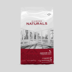 DIAMOND NATURALS Indoor Cat Formula Rich in Chicken With Rice | Alimento Premium para Gatos de Interior | Bassa Pet