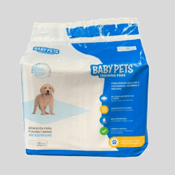 BABY PETS Sabanilla 60x60 30 Unidades | Absorbentes y Protección para Mascotas | Bassa Pet