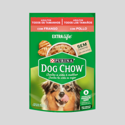 DOG CHOW Salsa Adulto Pollo 100g | Mejora la Comida de tu Perro | Bassa Pet