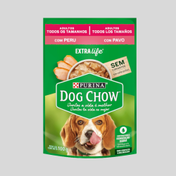 DOG CHOW Salsa Adulto Pavo 100g | Mejora la Comida de tu Perro | Bassa Pet