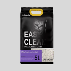 EASY CLEAN Arena Sanitaria Lavanda | Higiene y Frescura para Gatos | Bassa Pet