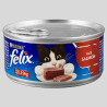 FELIX Paté Salmón 156g | Comida Húmeda para Gatos | Bassa Pet