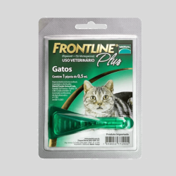 FRONTLINE Plus Gato 0.5ml | Protección Eficaz contra Pulgas y Garrapatas | Bassa Pet