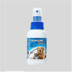 FRONTLINE Spray 100ml | Protección Efectiva contra Pulgas y Garrapatas | Bassa Pet