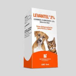 LEVANTEL 2% Antiparasitario Perros y Gatos 10ml | Protección Eficaz | Bassa Pet