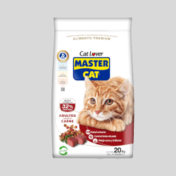 MASTER CAT Adulto Carne 20 kg | Alimento Premium para Gatos | Bassa Pet