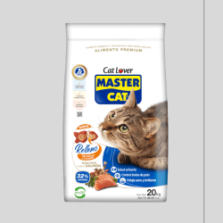 MASTER CAT Adulto Relleno 20 KG | Alimento Premium para Gatos | Bassa Pet