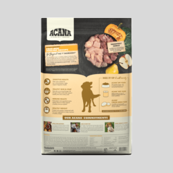 ACANA Dog Free-Run Poultry Recipe 11.3 kg | Alimento Premium para Perros con Proteínas de Ave de Corral | Bassa Pet