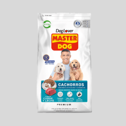 MASTER DOG Cachorros Carne Leche 18 kg | Alimento Premium para Perros | Bassa Pet
