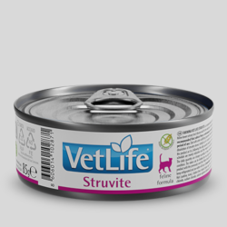 VET LIFE Felino Struvite Húmedo 85g | Cuidado Urinario para Gatos | Bassa Pet