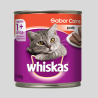 WHISKAS Húmedos Pate Carne 340g | Alimento Húmedo para Gatos | Bassa Pet