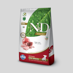 N&D Prime Pollo y Granada Cachorro Mini Breeds | Alimento Super Premium | Bassa Pet
