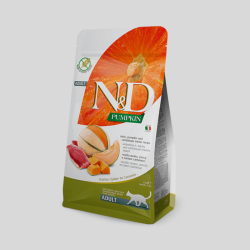 N&D Pumpkin Pato Calabaza Melón Gato Adulto | Alimento Premium | Bassa Pe