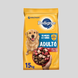 PEDIGREE Adulto Carne, Pollo y Cereales 17 kg | Nutrición Completa para Perros Adultos | Bassa Pet