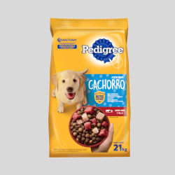 PEDIGREE Cachorro Carne y Pollo 21 kg | Alimento Premium para el Crecimiento | Bassa Pet
