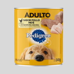 PEDIGREE Húmedos Adulto Pate Pollo 280g | Alimento Húmedo para Perros | Bassa Pet