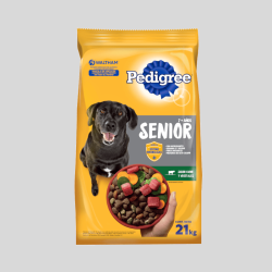 PEDIGREE Senior Carne y Vegetales 21K | Alimento para Perros Mayores | Bassa Pet