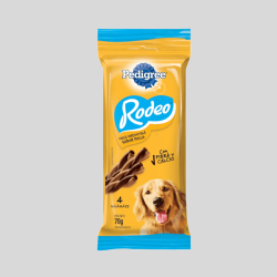PEDIGREE Snack Rodeo Pollo 70g | Premios Deliciosos para tu Perro | Bassa Pet