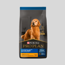 PRO PLAN Adulto Active Mind Raza Mediana y Grande 15Kg | Alimento para Perros Mayores | Bassa Pet