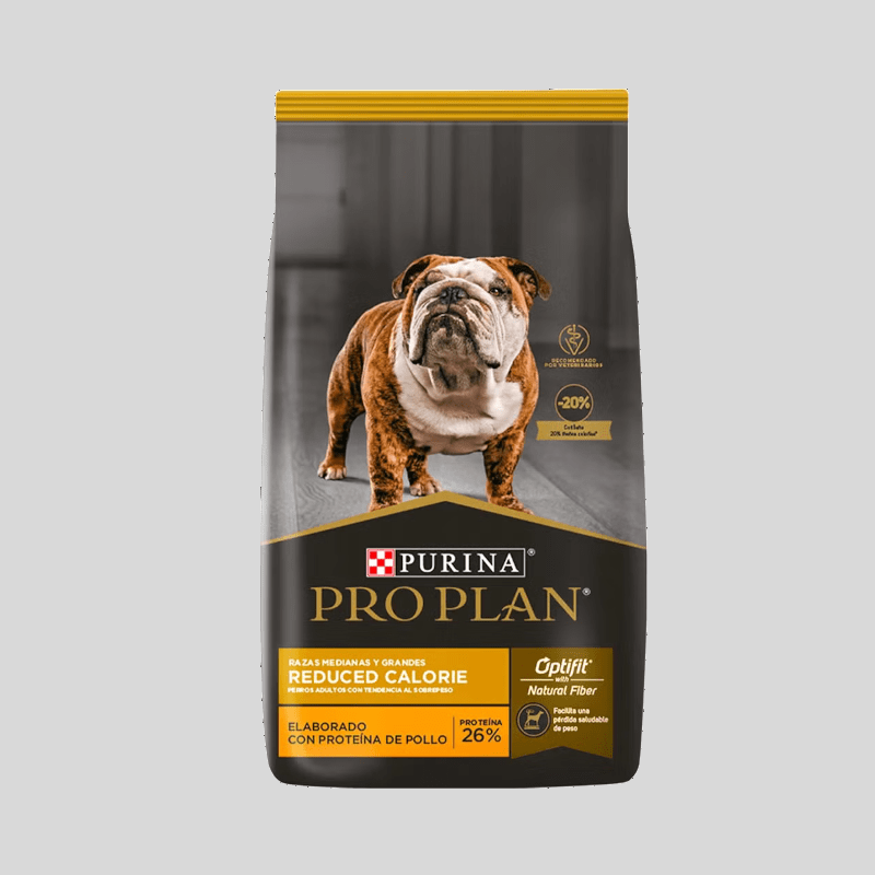 Pro Plan Reduced Calorie Raza Mediana Grande 12 kg | Alimento para Perros con Control de Peso | Bassa Pet Pro Plan Reduced Calorie Raza Mediana Grande 12 kg | Alimento para Perros con Control de Peso | Bassa Pet